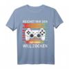 Gamer Reichet Mir Den Controller Der König Will Zocken T-Shirt - Lustiges Gaming-Statement für Zocker und Gaming-Fans