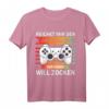Gamer Reichet Mir Den Controller Der König Will Zocken T-Shirt - Lustiges Gaming-Statement für Zocker und Gaming-Fans