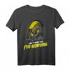 Ich höre dich nicht, ich zocke Gamer Headset Spruch T-Shirt in Gelb – Lustiges Gaming Shirt für Gamer, Zocker und Nerds