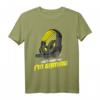 Ich höre dich nicht, ich zocke Gamer Headset Spruch T-Shirt in Gelb – Lustiges Gaming Shirt für Gamer, Zocker und Nerds