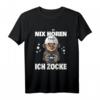 Lustiges Gamer T-Shirt mit Affenmotiv - Für Kinder, Jugendliche und Männer, die beim Zocken alles um sich herum ausblenden