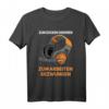Zum Zocken Geboren Zum Arbeiten Gezwungen Gamer T-Shirt – Lustige Gaming Kleidung für Männer, Frauen, Freunde & Familie