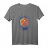 Dungeons & Dragons Gold and Blue Die T-Shirt – Offizielles Merchandise für Fans und Sammler