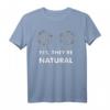 Funny Yes, They're Natural 20 Sided Dice D20 Gamer T-Shirt – Lustiges Würfelspiel-Design für Gamer und D&D Fans