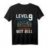 Level 9 Unlocked Gaming T-Shirt für Kinder – Perfektes Geburtstagsgeschenk für 9-jährige Zocker und Gamer Boys