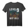 Level 9 Unlocked Gaming T-Shirt für Kinder – Perfektes Geburtstagsgeschenk für 9-jährige Zocker und Gamer Boys