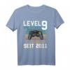 Level 9 Unlocked Gaming T-Shirt für Kinder – Perfektes Geburtstagsgeschenk für 9-jährige Zocker und Gamer Boys