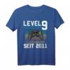 Level 9 Unlocked Gaming T-Shirt für Kinder – Perfektes Geburtstagsgeschenk für 9-jährige Zocker und Gamer Boys