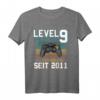 Level 9 Unlocked Gaming T-Shirt für Kinder – Perfektes Geburtstagsgeschenk für 9-jährige Zocker und Gamer Boys