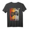 Papa Dad 2021 Level Up Gaming Zocker Spruch T-Shirt – Perfektes Geschenk für den Zocker von morgen zu Geburtstag & Weihnachten