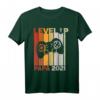 Papa Dad 2021 Level Up Gaming Zocker Spruch T-Shirt – Perfektes Geschenk für den Zocker von morgen zu Geburtstag & Weihnachten