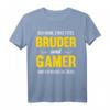 Lustiges Bruder Schwester Gamer Zocker Geburtstag Geschenk T-Shirt – Originelle Geschenkidee für den Bruder, der gerne zockt, zu Geburtstagen und Weihnachten