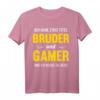 Lustiges Bruder Schwester Gamer Zocker Geburtstag Geschenk T-Shirt – Originelle Geschenkidee für den Bruder, der gerne zockt, zu Geburtstagen und Weihnachten