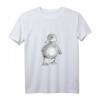 Entlein Pen & Ink Zeichnung T-Shirt für Frauen, Kinder & Männer – Niedliches Vogelmotiv, perfektes Geschenk zu Ostern, Weihnachten & Geburtstagsfeiern
