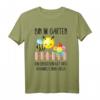 Bin Im Garten Mit Den Hummeln Bummeln Spruch Geschenk für Gartenliebhaber, Opa, Oma & Rentner - Lustiges T-Shirt für Geburtstag, Weihnachten & Feiertage