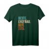 Beste Ehefrau Seit 2015 - 9. Hochzeitstag T-Shirt für Frau, Ehefrau und Gattin, Retro Vintage Design zum 9. Jahrestag