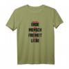 Geburtsort Erde Rasse Mensch Antirassismus T-Shirt – Starkes politisches Statement gegen Rassismus, Fremdenfeindlichkeit und Diskriminierung