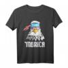 Merica 4. Juli Amerika USA Flagge Patriotisch T-Shirt – Perfektes Geschenk für den 4. Juli, Veteranen, Feiertage & Amerika-Liebhaber
