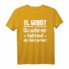 11. Gebot du sollst mir nicht auf den Sack gehen Spruch T-Shirt – Lustiges religiöses Shirt für Party, Malle & Festival, perfektes Geschenk für Freunde & Familie