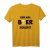 Geh Mal Bier Holen! GmBh T-Shirt – Lustiges Bier Spruch T-Shirt für Partygänger & Bierliebhaber