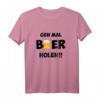 Geh Mal Bier Holen! GmBh T-Shirt – Lustiges Bier Spruch T-Shirt für Partygänger & Bierliebhaber
