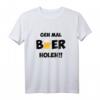 Geh Mal Bier Holen! GmBh T-Shirt – Lustiges Bier Spruch T-Shirt für Partygänger & Bierliebhaber