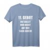 11. Gebot: Du sollst mir nicht auf den Sack gehen - Lustiges Sarkasmus T-Shirt für Herren und Damen als Geschenk zum Geburtstag oder Weihnachten