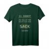 11. Gebot Du Sollst Mir Nicht Auf Den Sack Gehen Fun T-Shirt – Lustiges Geschenk für Männer mit Humor, Büro, Morgenmuffel & Sarkasmus