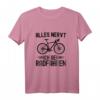 Herren Radfahrer T-Shirt mit Spruch 'Alles nervt ich geh Radfahren' – Perfektes Geschenk für Radfahrer & Radenthusiasten
