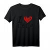 Kinder I love Deda T-Shirt – Herz Geschenk für Mama zum Muttertag & Geburtstag, Perfektes Geschenk für kleine Kinder ab 2 Jahren