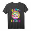 Frohe Ostern Einhorn Kinder Hase Eier Damen Mädchen T-Shirt - Buntes Osterdesign für Kinder, Teenager und Frauen