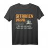 Gitarren Papa Lustiges Vatertag T-Shirt für Gitarristen und Musikliebhaber – Perfektes Geschenk für Vater und Vatertag