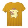 Sanrio Pom Pom Purin Donuts Golden Retriever Dog T-Shirt - Offiziell lizenziert, perfekt für Sanrio Fans und Hundeliebhaber