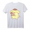Sanrio Pom Pom Purin Donuts Golden Retriever Dog T-Shirt - Offiziell lizenziert, perfekt für Sanrio Fans und Hundeliebhaber