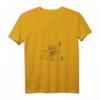 Damen Lotusblume Qi Gong T-Shirt mit Kalligraphie – Perfektes Geschenk für Instruktoren & Praktiker, bequemes Oberteil für Meditation, Tai Chi & Energieübungen