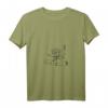 Damen Lotusblume Qi Gong T-Shirt mit Kalligraphie – Perfektes Geschenk für Instruktoren & Praktiker, bequemes Oberteil für Meditation, Tai Chi & Energieübungen