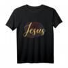 Christliches Jesus T-Shirt mit Rose – Glaube, Gott & Kirche für Familie & Freunde