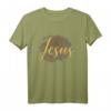 Christliches Jesus T-Shirt mit Rose – Glaube, Gott & Kirche für Familie & Freunde