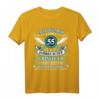 Als Gott mich vor 55 Jahren schuf - Lustiges Geburtstags-T-Shirt für Männer zum 55. Jubiläum mit humorvollem Spruch