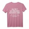 Witziges Spruch T-Shirt: Als Gott die schlanken Menschen schuf, perfekt für Geburtstag & Party