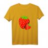 Frische Erdbeeren Obst Vegetarisch Vegan Früchte T-Shirt – Für Veganer, Vegetarier & Obstliebhaber, ideales Design für gesunde Ernährung