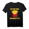 Ich Bin Eine Pommestüte Kostüm - Lustiges Pommes Fries Karneval Witz T-Shirt für Feiern, Gastronomie & Foodies