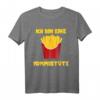 Ich Bin Eine Pommestüte Kostüm - Lustiges Pommes Fries Karneval Witz T-Shirt für Feiern, Gastronomie & Foodies
