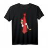 Hühner Huhn Design Altweiber Schlips Krawatten T-Shirt – Lustiges Outfit für Altweiber-Partys, Kinder und Humorliebhaber