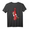 Hühner Huhn Design Altweiber Schlips Krawatten T-Shirt – Lustiges Outfit für Altweiber-Partys, Kinder und Humorliebhaber