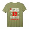 Offizielles 13. Geburtstag T-Shirt für Jungen – Lustiges Geschenk & Party-Outfit für Teenager & 13-Jährige