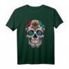 Dia De Los Muertos Deko Mexikanischer Kopf Sugar Skull T-Shirt – Kulturelles Design für Feiertage & Festivals