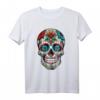 Dia De Los Muertos Deko Mexikanischer Kopf Sugar Skull T-Shirt – Kulturelles Design für Feiertage & Festivals