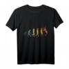 Tennisspieler Geschenk Retro Evolution Tennis T-Shirt - Perfekt für Sportler, Trainer und Tennisfans zu Weihnachten & Geburtstag