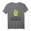 Ich bin ein Frosch Spruch T-Shirt - Lustiges Tierdesign für Damen und Herren, ideal für Frosch- und Amphibienliebhaber